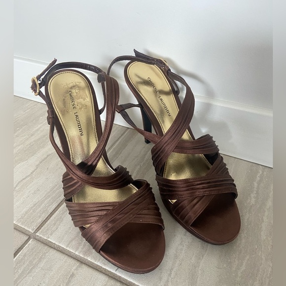 ❤️ 4 for‎ $25 ❤️Chinese laundry satin heels size 8 - Picture 1 of 6
